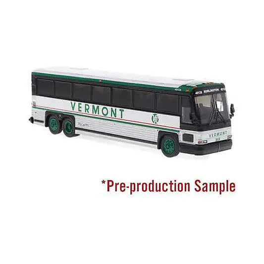 iconic replicas 870562 ho scale mci d4000 coach assembled vermont transit