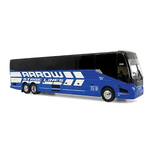 iconic replicas 870585 ho scale 2022 prevost h3 45 coach assembled arrow st