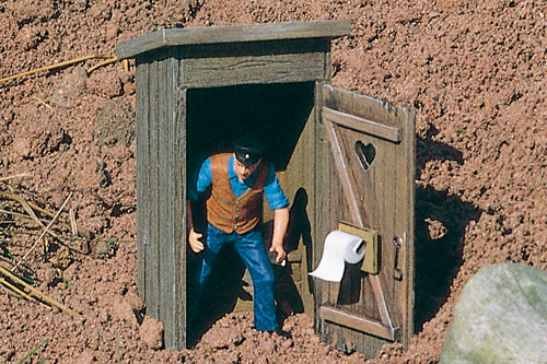 Piko 62246 G Scale Outhouse Building Kit