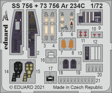 Eduard SS756 1/72 Ar 234C for HOBBY 2000 / DRAGON