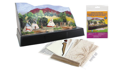 Woodland Scenics SP4133 All Scale Tepee Village Kit