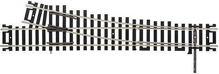 Atlas Model Railroad 392 HO Scale Code 100 Mark V Turnout - Customline(R) -- No. 4 - Right-Hand