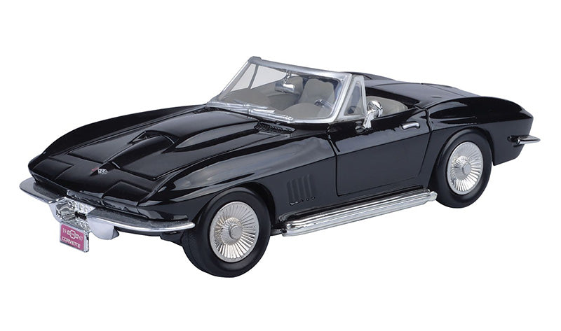 Motormax 73224AC-BK 1/24 Scale 1967 Chevrolet Corvette