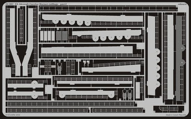 Eduard 53007 1/350 US Aircraft Carrier Hornet Railings for TRP