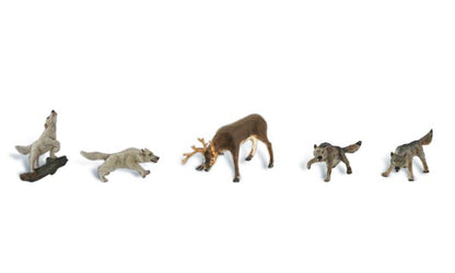 Woodland Scenics A1942 HO Scale Wildlife Standoff