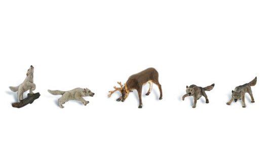 Woodland Scenics A1942 HO Scale Wildlife Standoff