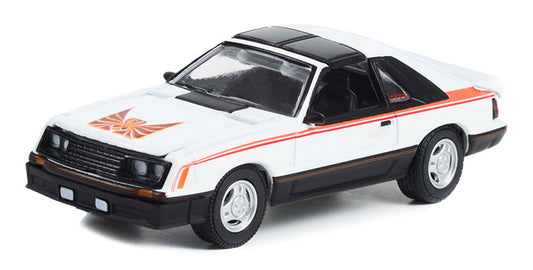 Greenlight 13320-D 1/64 1981 Ford Mustang Cobra, Polar White
