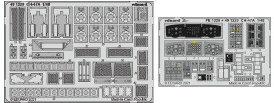 Eduard 491229 1/48 Aircraft- CH47A for HBO (Painted)