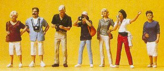 Preiser 10468 HO Scale Spectators City Sightseers