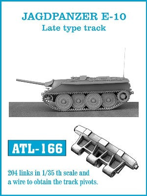 Friulmodel 166 1/35 Jagdpanzer E10 Late Track Set (204 Links)