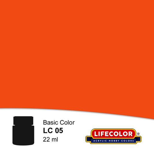 Lifecolor LC5 Matt Orange FS32246 Acrylic (22ml Bottle)