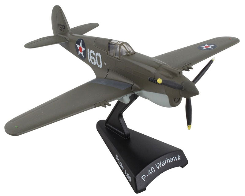 Daron PS5354-2 1/90 P-40 Warhawk George Welch Diecast Stamp