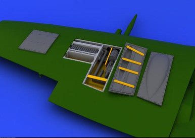 Eduard 648113 1/48 Spitfire Gun Bay for EDU (PE & Resin)
