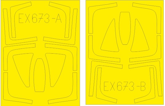 Eduard EX673 1/48 Mask Aircraft- F14D TFace for AGK