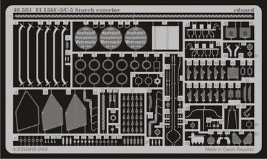 Eduard 48581 1/48 Fi156C3/C5 Storch Exterior for TAM