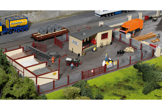 Piko 61153 HO Scale Neustadt Gravel Yard Building Kit