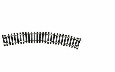 Atlas Model Railroad 151 HO Scale Code 100 Nickel-Silver Snap Track with Black Ties -- 15" Radius Bulk