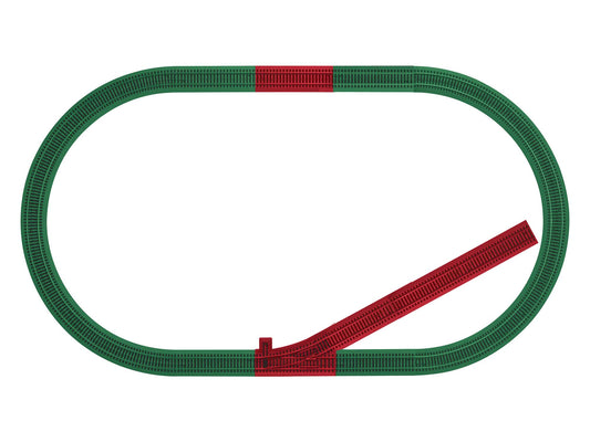 Lionel 6-49991 S Gauge AF FasTrack Siding Track Add-On Track Pack