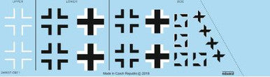 Eduard D48037 1/48 Fw 190A-8 National Insignia for EDUARD