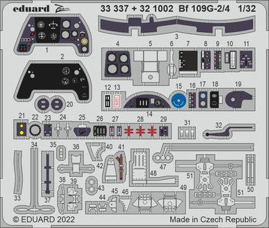 Eduard 321002 1/32 Bf 109G-2/4 - Revell