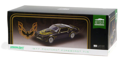Greenlight 19098 1/18 1977 Pontiac Firebird Trans Am, Starlite Black
