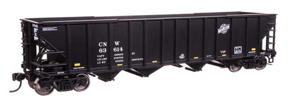 Walthers Mainline 57804 HO Scale 50' 100-Ton 4-Bay Hopper - Ready to Run -- Chic