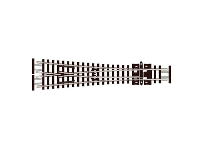 Peco SL-E397F N Scale Code 55 Wye Turnout - Electrofrog - 24" Radius