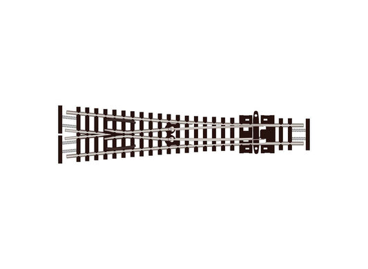 Peco SL-E397F N Scale Code 55 Wye Turnout - Electrofrog - 24" Radius