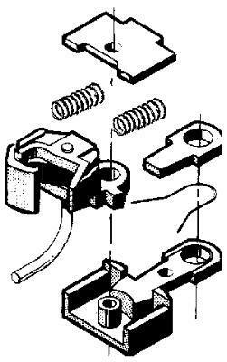 Kadee 796 G Scale Knuckle Couplers -- For LGB 0-4-0 Locomotive w/Tender Drive