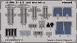 Eduard 49500 1/48 Seatbelts F111 Late for Hobby Boss (Pre-Painted)