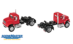 Walthers SceneMaster 949-11191 HO Intl 4900 Single-Axle Tractor Red