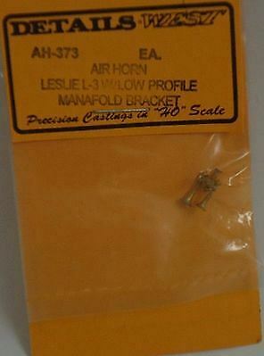 Details West AH-373 HO Scale Leslie Air Horns -- L-3 (Low-Profile