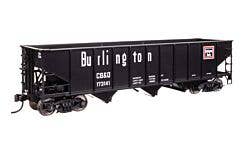 Walthers Mainline 910-56744 HO 70-Ton 3-Bay Hopper CB&Q #173141
