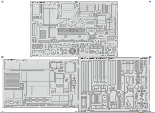 Eduard 36259 1/35 Armor- HEMTT Exterior for ITA