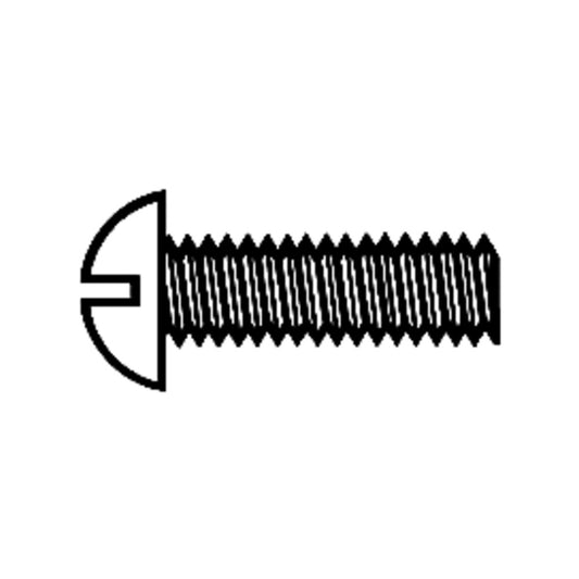 Walthers 947-1013 All Scale 0-80 Brass Round Head Screw pkg(16)