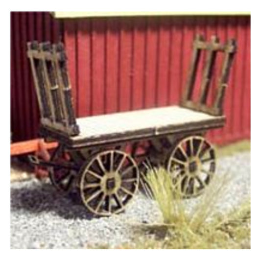 Osborn Models 3084 N Scale Baggage Cart 2/Pk