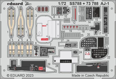 Eduard SS788 1/72 AJ-1 - Roden