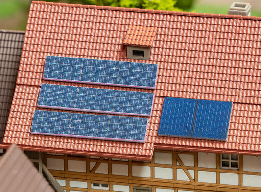 Faller 272916 N Scale Solar Cells, 3 Styles (11 Pieces)