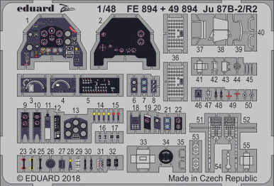 Eduard 49894 1/48 Ju87B2/R2 for AIR (Pre-Painted)