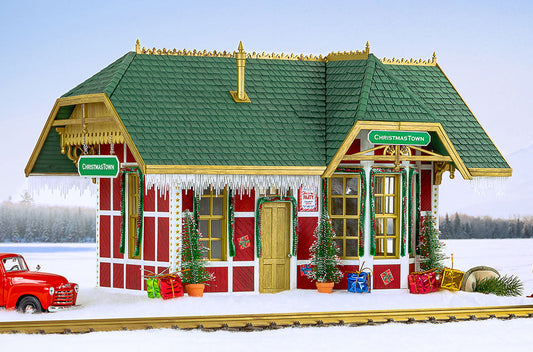 Piko 62268 G Scale ChristmasTown Station Building Kit
