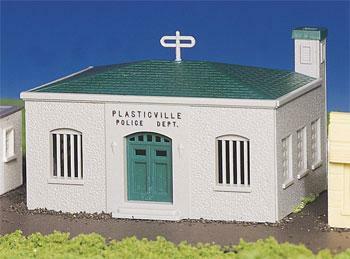 Bachmann 45145 HO Scale Plasticville USA Police Station
