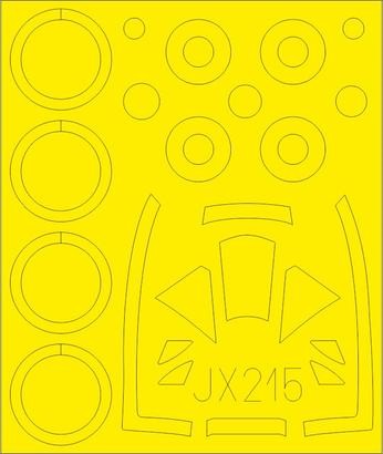 Eduard JX215 1/32 Mask Aircraft- Tempest Mk VI for SHY