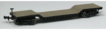 Bachmann 71399 N Scale 52ft Depressed-Center Flatcar Empty No Load