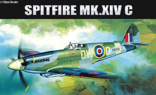 Academy 12484 1/72 Spitfire Mk XIV C RAF Fighter