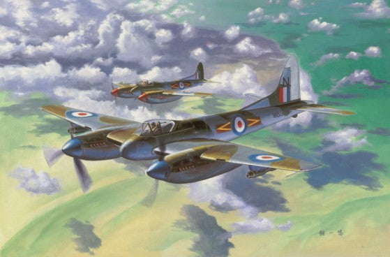 Trumpeter Scale Models 2894 1/48 DeHavilland Hornet F3 Fighter