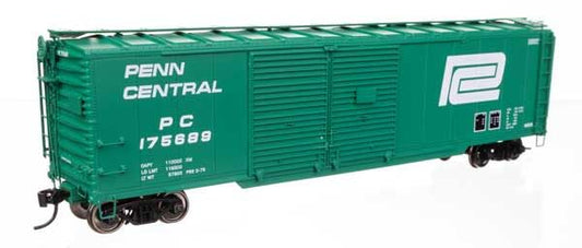 Walthers Proto 920-101681 HO Scale 50' AAR Double-Door Boxcar - Ready to Run - Penn Central #175689