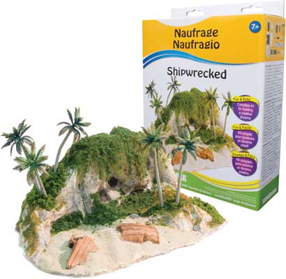 Woodland Scenics 4260 All Scale Shipwrecked LandEscapes Kit