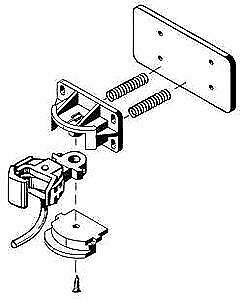 Kadee 1779 I Scale #1 Scale Coupler -- Sill Mounted