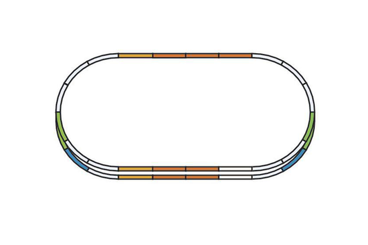 Piko 55340 HO Scale Track Set E