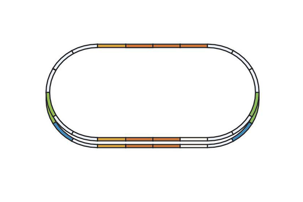 PIKO 55340 HO Scale Track Set E